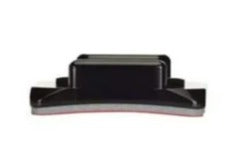 Curved Adhesive Mount and Clip