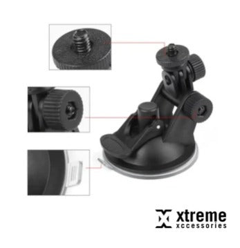 Mini Suction-cup for GoPro Hero 2, 3, 3+, 4, 5, 6, 7, & 8