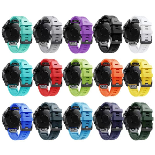 Xtreme Xccessories Deluxe 26mm Quick Release Strap for Garmin Fenix 7X/6X/5X/3 & More - Deluxe 26mm Quick Release Strap for Garmin Fenix